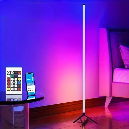 360° RGBIC LED Floor Ambient Lamp – USB Powered (Pack Of 1)