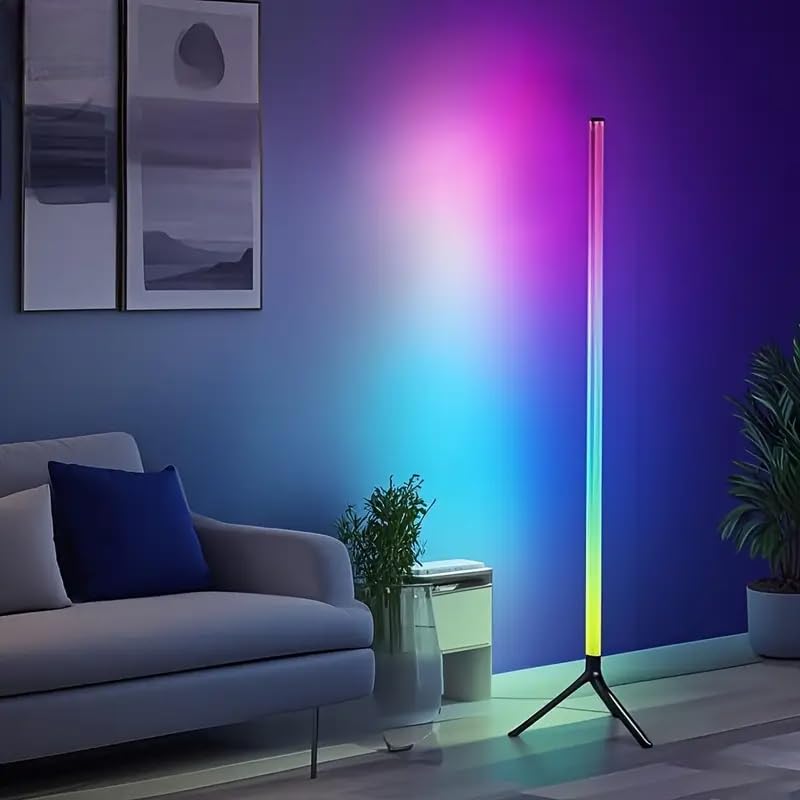 360° RGBIC LED Floor Ambient Lamp – USB Powered (Pack Of 1)
