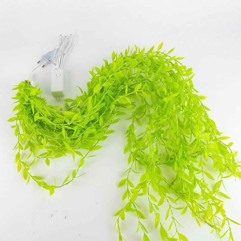 Warm White Vine LED Lights – Artificial Leaf Design