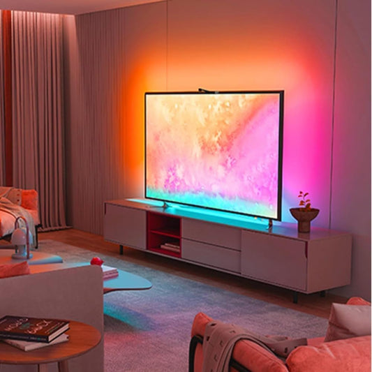 Smart RGBIC TV Backlight with App Control & Music Sync (55–65 Inch)