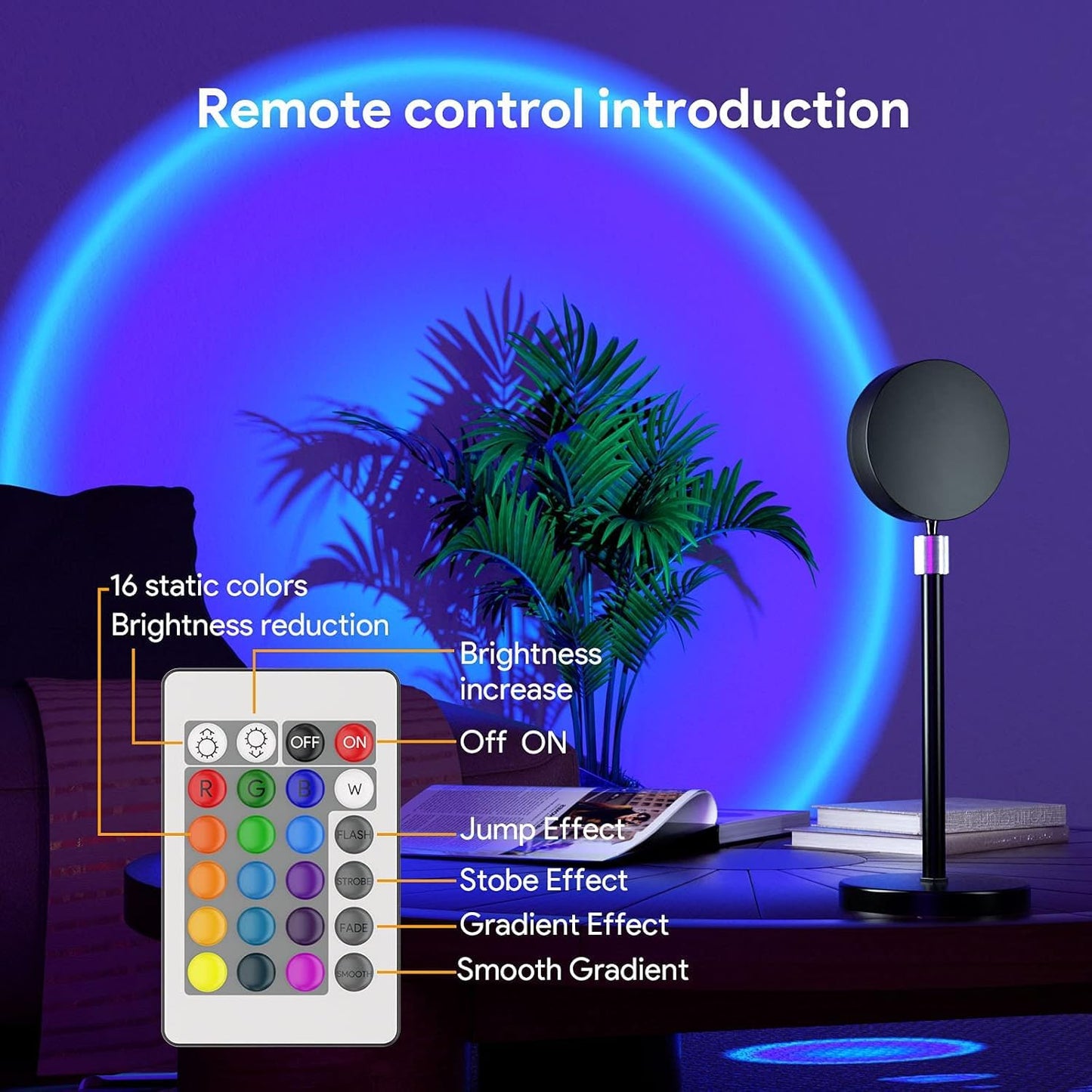 LumaGlow 360° Sunset Lamp